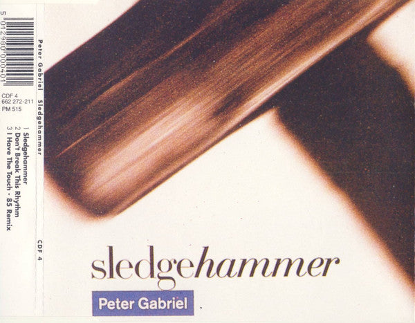 Peter Gabriel : Sledgehammer (CD, Single, RE)