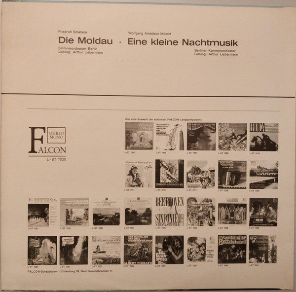 Bedřich Smetana / Wolfgang Amadeus Mozart : Die Moldau / Eine Kleine Nachtmusik (LP)