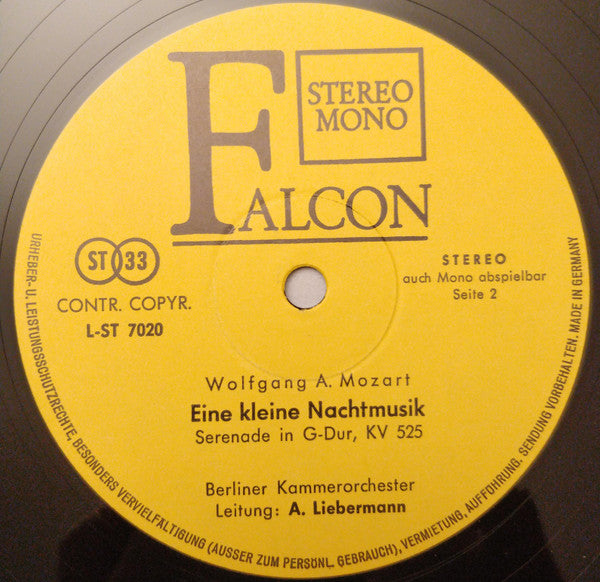 Bedřich Smetana / Wolfgang Amadeus Mozart : Die Moldau / Eine Kleine Nachtmusik (LP)