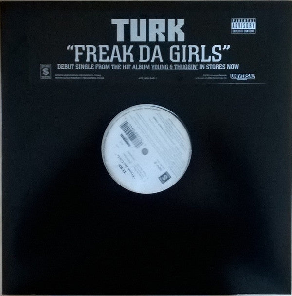 Turk (2) : Freak Da Girls (12", Single)