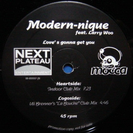 Modern-nique : Love's Gonna Get You (2x12", Promo)