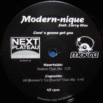 Modern-nique : Love's Gonna Get You (2x12", Promo)