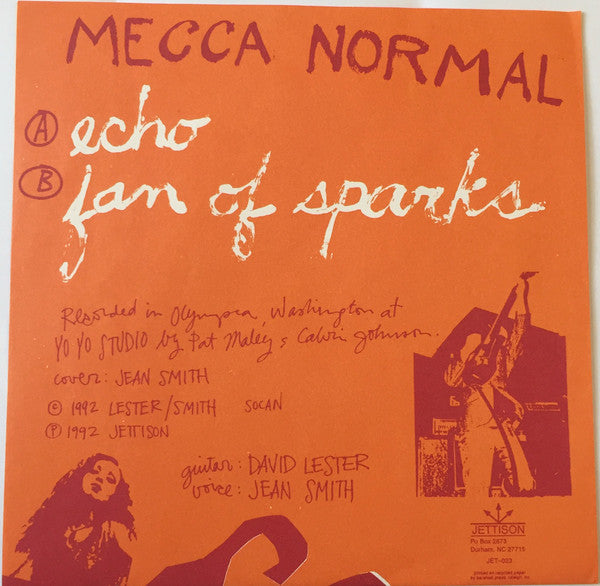 Mecca Normal : Echo (7")