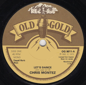 Chris Montez / Lonnie Mack : Let's Dance / Memphis (7", Single, Mono, RP, Lab)