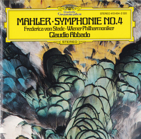 Mahler* - Frederica von Stade, Wiener Philharmoniker, Claudio Abbado : Symphonie No. 4 (CD, Album, RE)