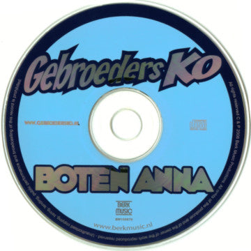 Gebroeders Ko : Boten Anna (CD, Maxi)