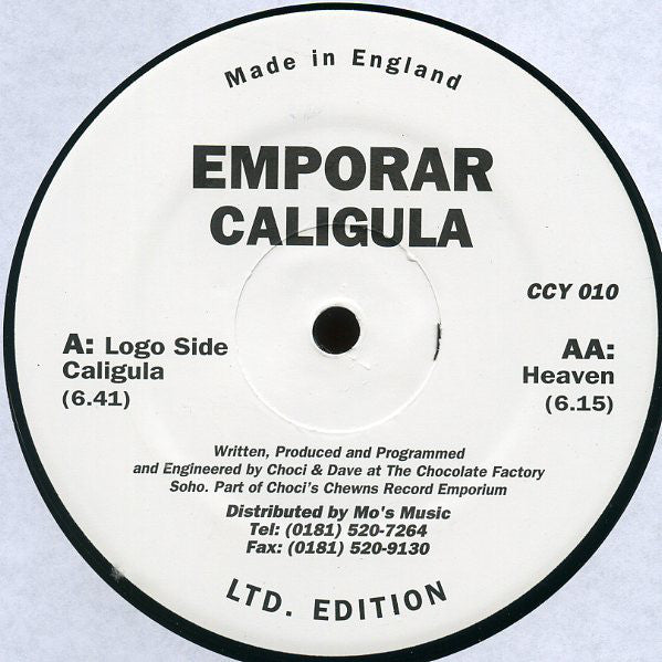 Emporar : Caligula (12", Ltd)