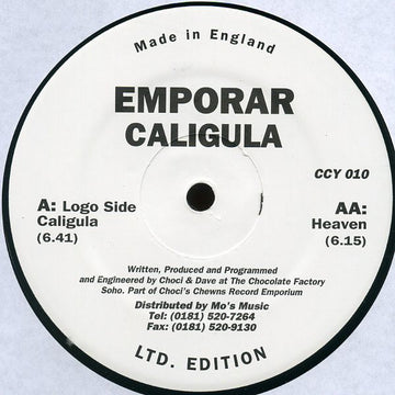 Emporar : Caligula (12", Ltd)