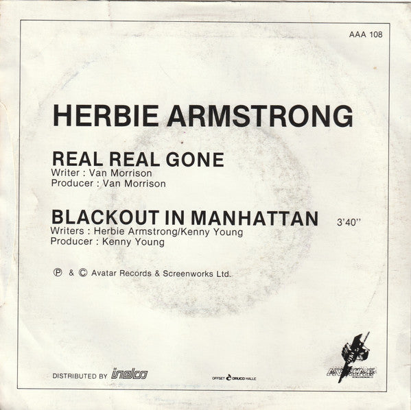 Herbie Armstrong : Real Real Gone (7", Single)