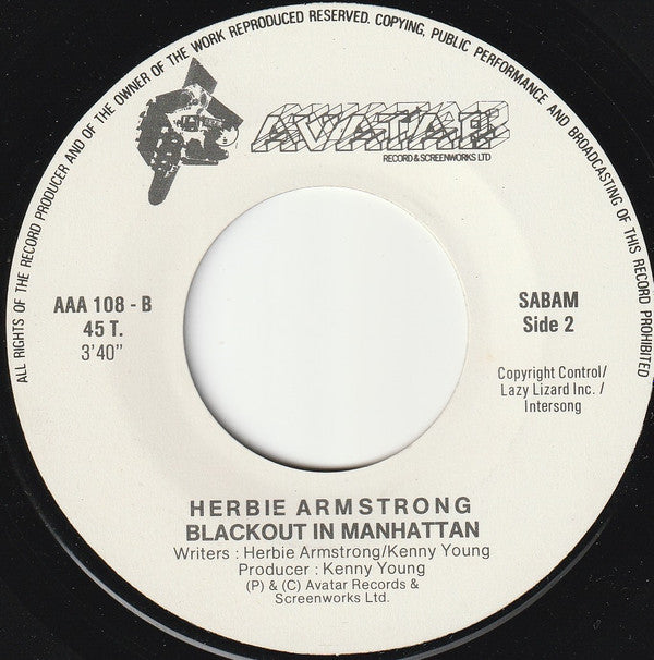 Herbie Armstrong : Real Real Gone (7", Single)