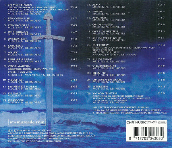 Nard Reijnders : Nachtvlinder (CD, Album)