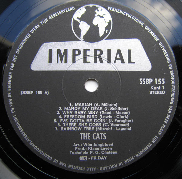 The Cats : Songs We Sang (LP, Comp, Club)