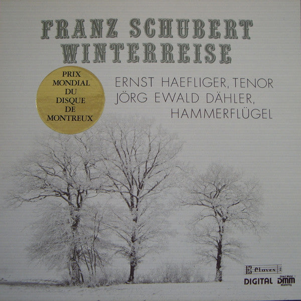 Franz Schubert - Ernst Haefliger, Jörg Ewald Dähler : Winterreise (2xLP, Album, DMM)