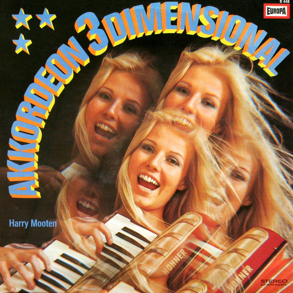 Harry Mooten Akkordeon-Trio : Akkordeon 3 Dimensional (LP, Album)