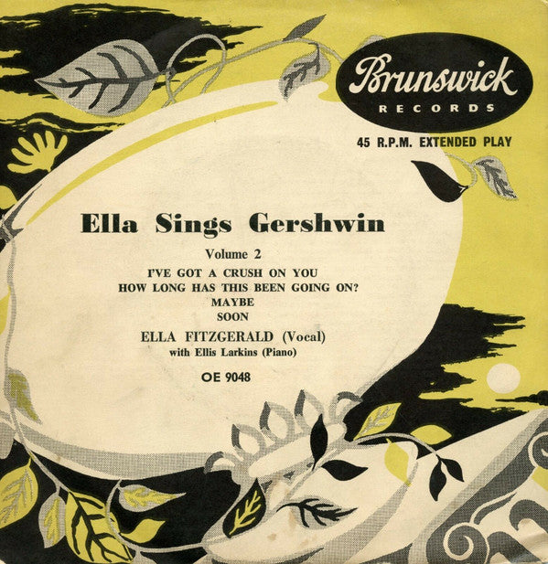 Ella Fitzgerald : Ella Sings Gershwin Volume 2 (7", EP)