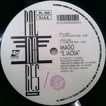 Imago (2) : E.Iaosa (12")