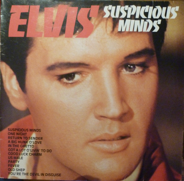 Elvis Presley : Suspicious Minds (LP, Comp, Ger)