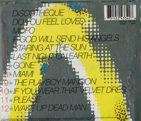 U2 : Pop (CD, Album)