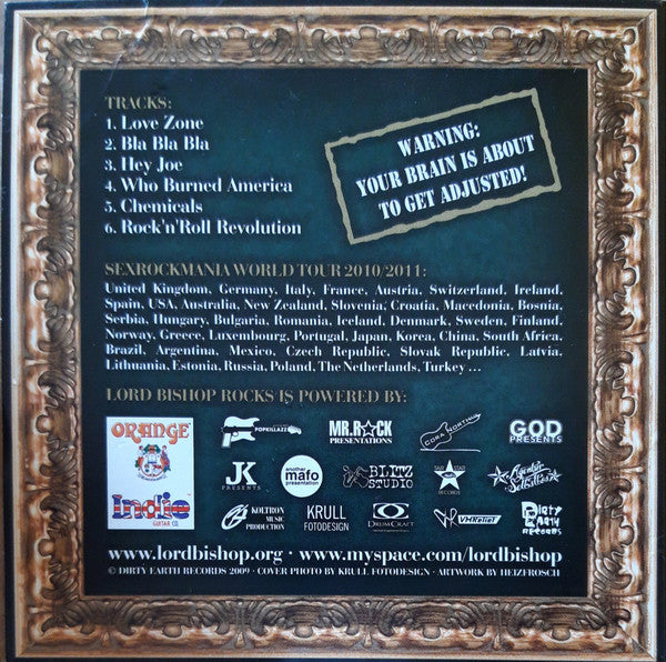 Lord Bishop Rocks : Sexrockmania (CD, EP)