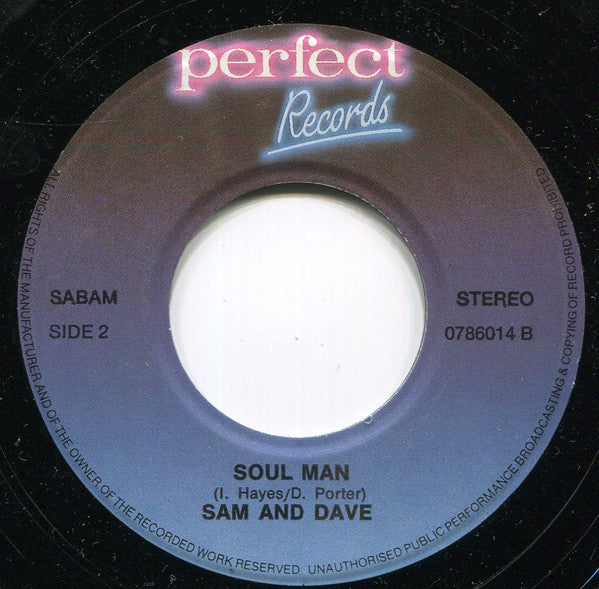 Sam And Dave* : Hold On I'm Comin' / Soul Man (7", RE)
