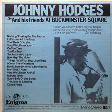 Johnny Hodges : And His Friends At Buckminster Square (LP)