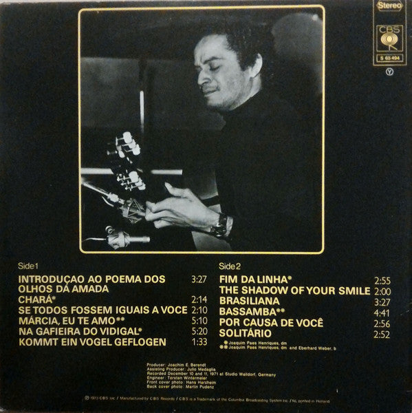 Baden Powell : Solitude On Guitar (LP, Album)