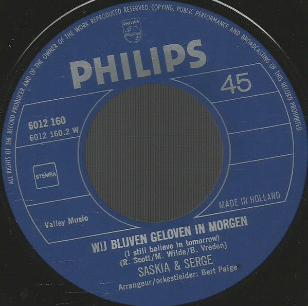 Saskia (9) : Melodie  (7", Single)