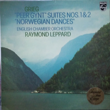 Edvard Grieg, English Chamber Orchestra, Raymond Leppard : Peer Gynt: Suites Nos. 1 & 2 - Norwegian Dances (LP)