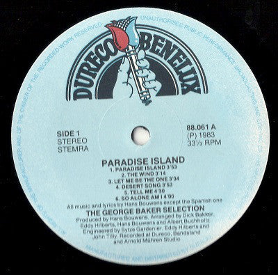 George Baker Selection : Paradise Island (LP, Album)