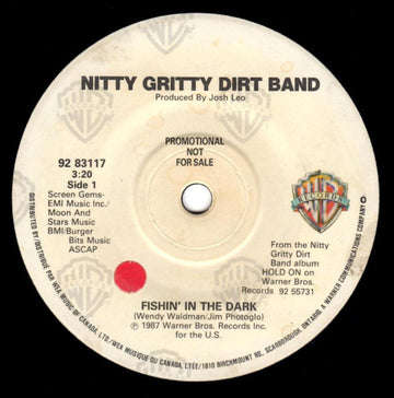 Nitty Gritty Dirt Band : Fishin' In The Dark (7", Sol)