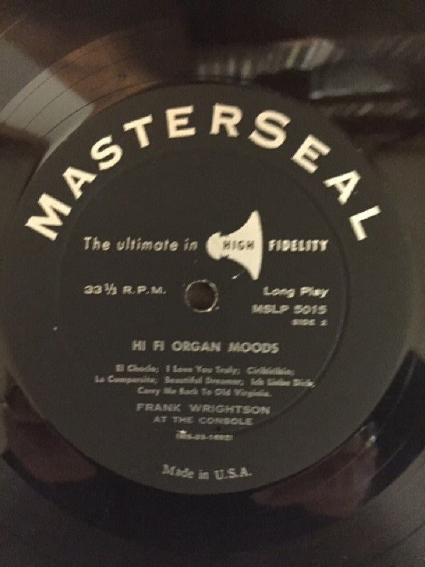 Frank Wrightson : Hi Fi Organ Moods (LP, Album, Mono)