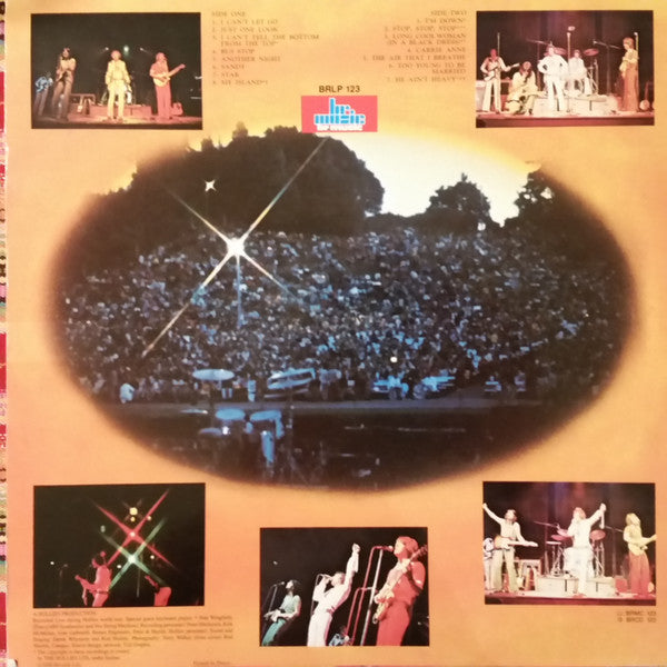 The Hollies : Hollies Live (LP, Album)