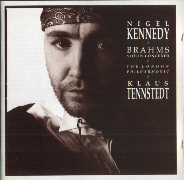 Nigel Kennedy · Johannes Brahms · London Philharmonic Orchestra · Klaus Tennstedt : Violin Concerto (CD, Album, Red)