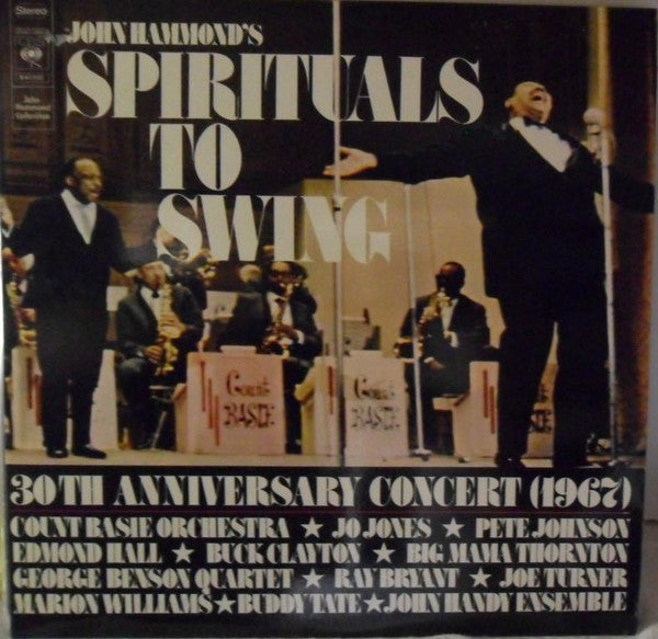 Various : John Hammond's Spirituals To Swing . 30th Anniversary Concert (1967) (2xLP, Album, RE)