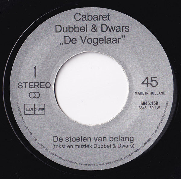 Dubbel & Dwars : De Vogelaar (7", Single)