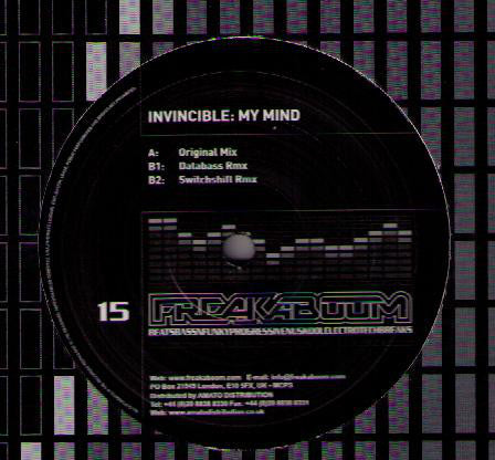 Invincible : My Mind (12")