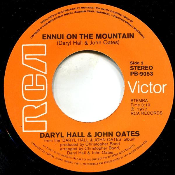 Daryl Hall & John Oates : Back Together Again (7", Single)