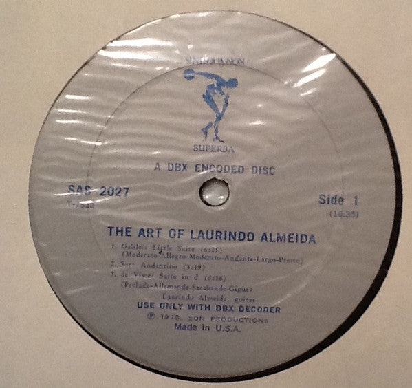 Laurindo Almeida : The Art Of Laurindo Almeida (LP, Album, DBX)