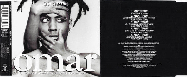 Omar : Keep Steppin' (CD, Single)