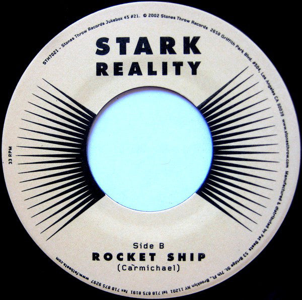 Stark Reality : Shooting Stars (7", Single, RE)
