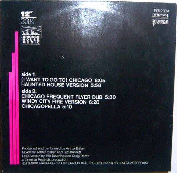 R.T. & The Rockmen Unlimited : (I Want To Go To) Chicago (12", Single)
