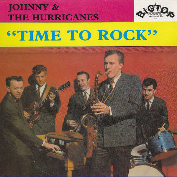 Johnny And The Hurricanes : Time To Rock (LP, Album, Mono)