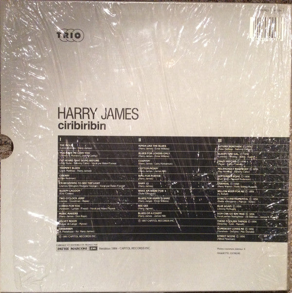 Harry James (2) : Ciribiribin (3xLP, Album, Comp, Mono, RE, Box)