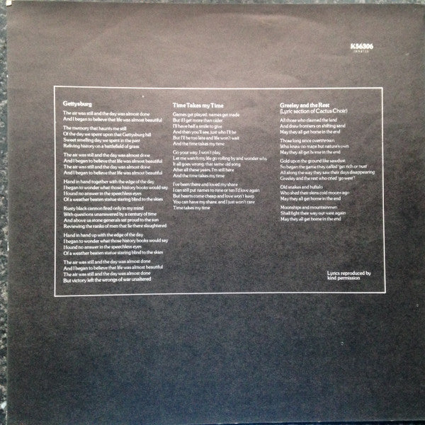 Dave Greenslade : Cactus Choir (LP, Album, Bur)