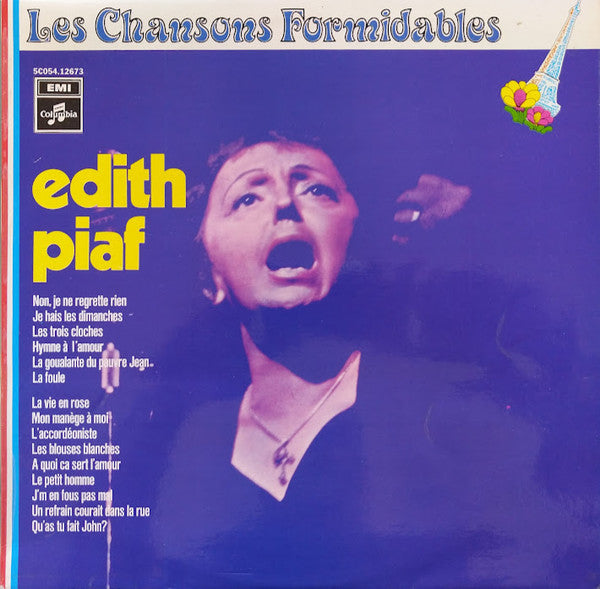 Edith Piaf : Les Chansons Formidables (LP, Comp)