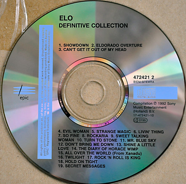 Electric Light Orchestra : Definitive Collection (CD, Comp)