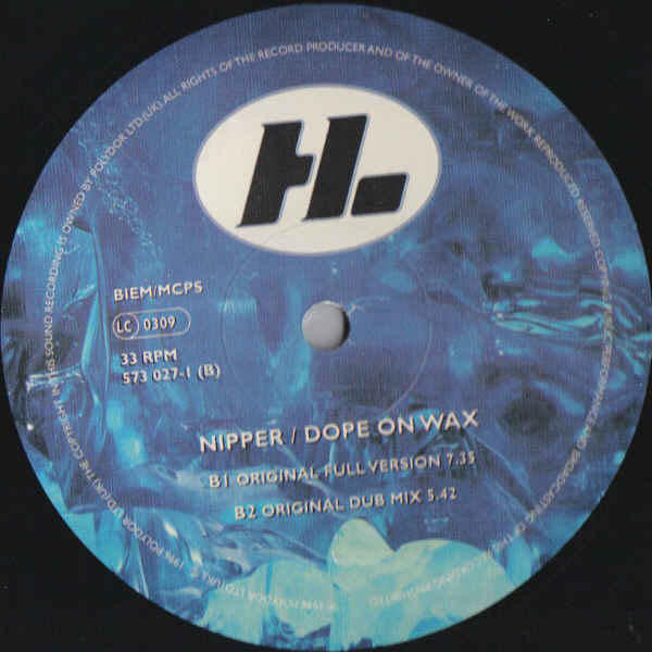 Nipper : Dope On Wax (12")