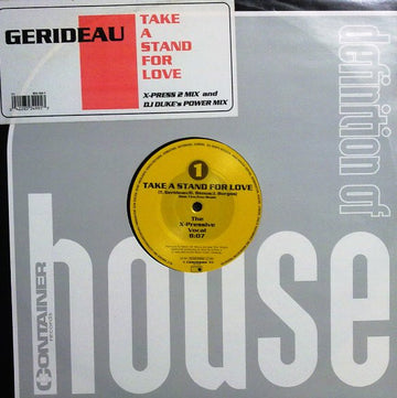 Gerideau : Take A Stand For Love (12")