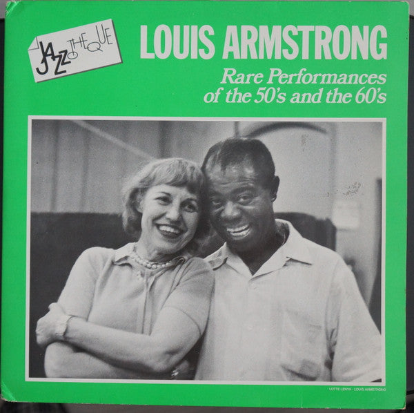 Louis Armstrong : Rare Performances Of The 50's And 60's (2xLP, Comp, Mono)