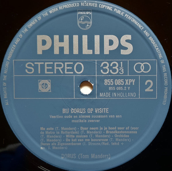 Dorus : Bij Dorus Op Visite (LP, Comp, RE)